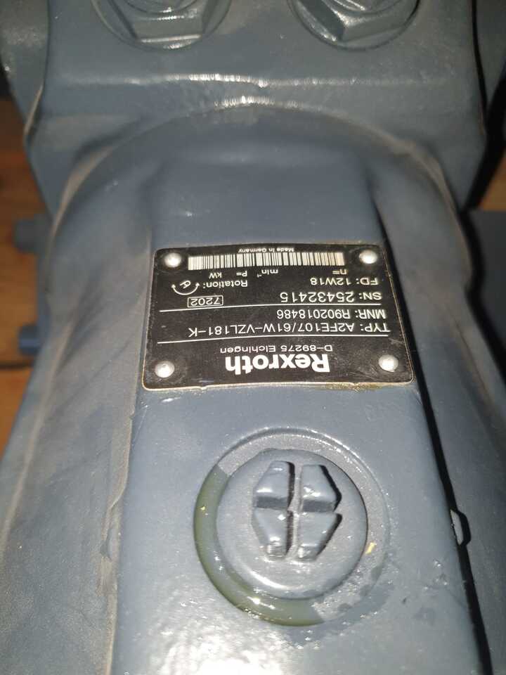 REXROTH R902018486 A2FE107 / 61W - VZL181 - K - Motor hidráulico para Maquinaria de construcción: foto 2 REXROTH R902018486 A2FE107 / 61W - VZL181 - K - Motor hidráulico para Maquinaria de construcción: foto 2