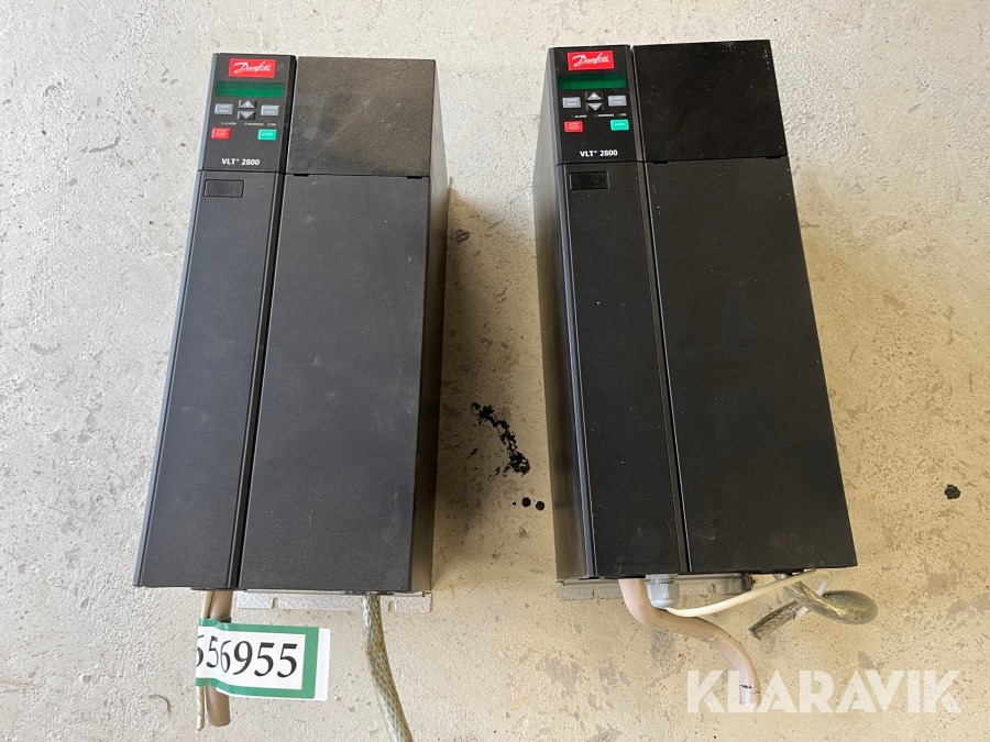 Equipo de construcción Frekvensomformer Danfoss VLT2800 2 styk 15kw: foto 1