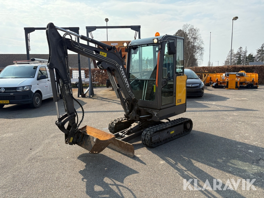 Gravemaskine Volvo Ec20E - Excavadora: foto 1 Gravemaskine Volvo Ec20E - Excavadora: foto 1