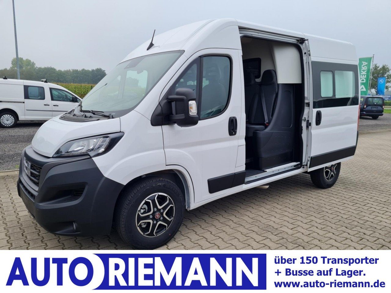 Fiat Ducato 35 Kasten Doka 7-Sitze 2x Schiebetür Maxi L2H2 - Furgón, Furgoneta combi: foto 1 Fiat Ducato 35 Kasten Doka 7-Sitze 2x Schiebetür Maxi L2H2 - Furgón, Furgoneta combi: foto 1