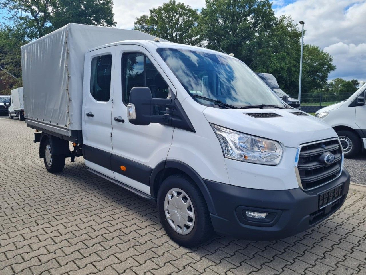Ford Transit 350 DoKa Plane L3 Trend KLIMA TEMPOMAT - Furgoneta con lona, Furgoneta combi: foto 3 Ford Transit 350 DoKa Plane L3 Trend KLIMA TEMPOMAT - Furgoneta con lona, Furgoneta combi: foto 3