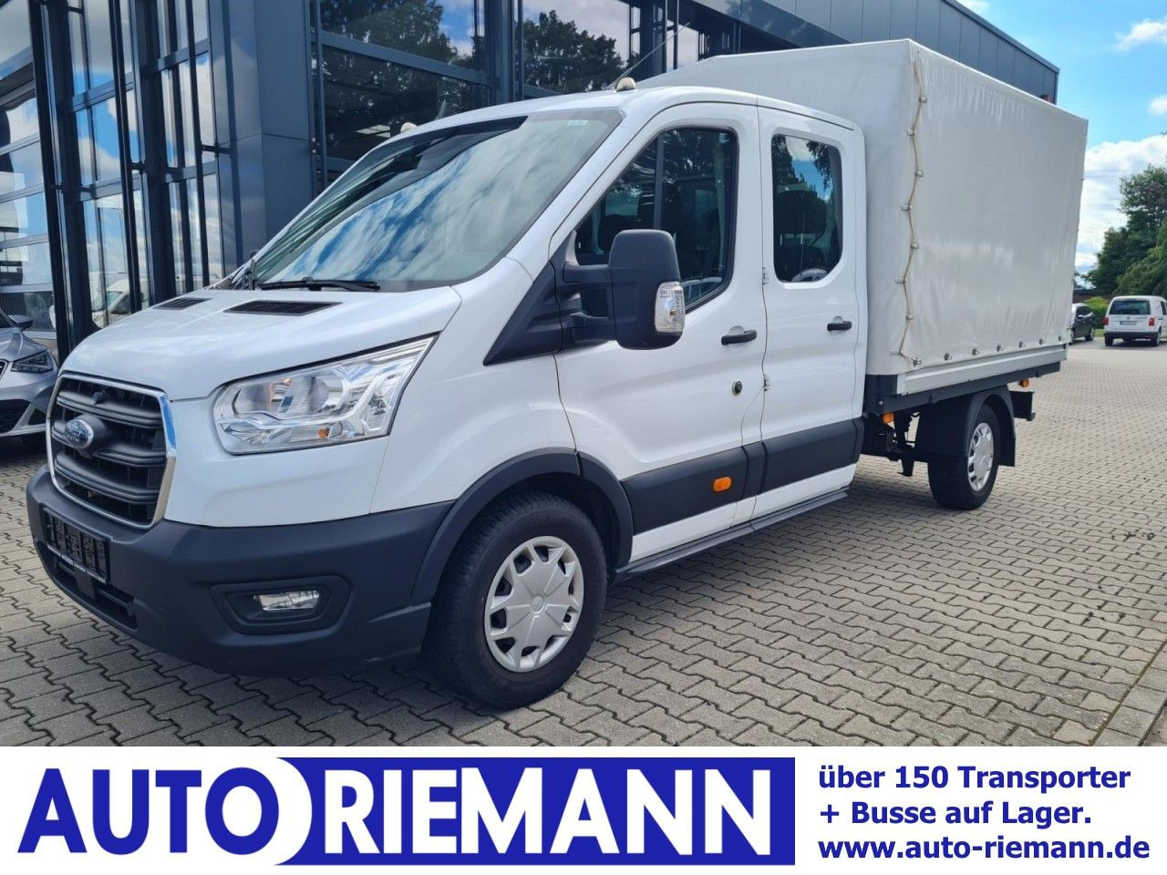 Ford Transit 350 DoKa Plane L3 Trend KLIMA TEMPOMAT - Furgoneta con lona, Furgoneta combi: foto 1 Ford Transit 350 DoKa Plane L3 Trend KLIMA TEMPOMAT - Furgoneta con lona, Furgoneta combi: foto 1
