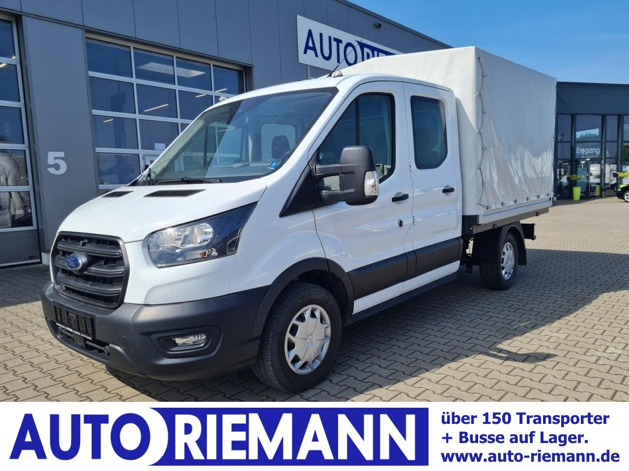 Ford Transit 350 Doka Plane L2 Trend KLIMA TEMPOMAT - Furgoneta caja abierta, Furgoneta combi: foto 1 Ford Transit 350 Doka Plane L2 Trend KLIMA TEMPOMAT - Furgoneta caja abierta, Furgoneta combi: foto 1