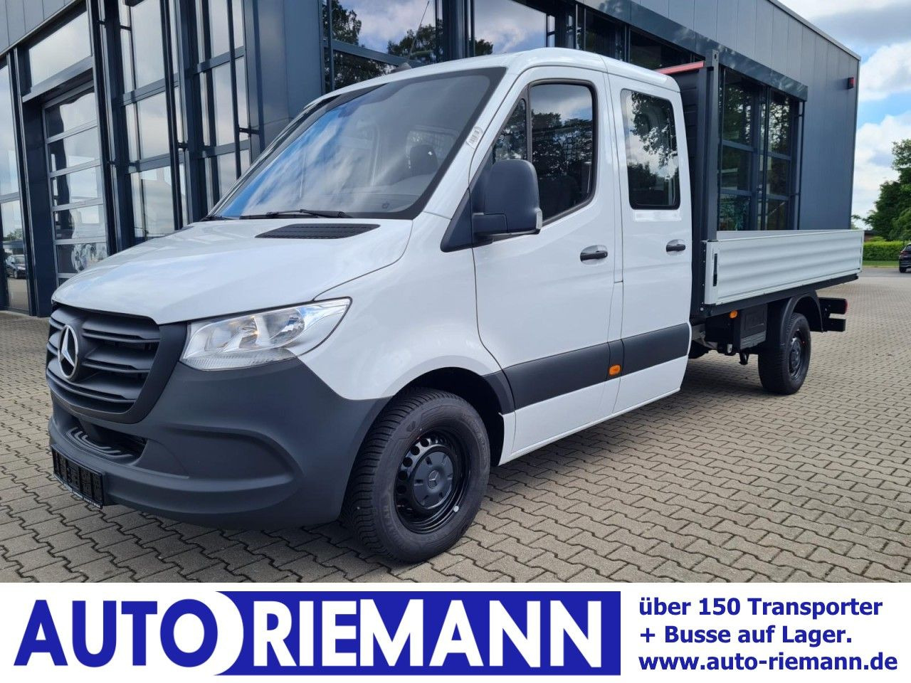 Furgoneta caja abierta, Furgoneta combi Mercedes-Benz Sprinter 315 DOKA CDI Lang L3 RWD AHK 3,5t: foto 1
