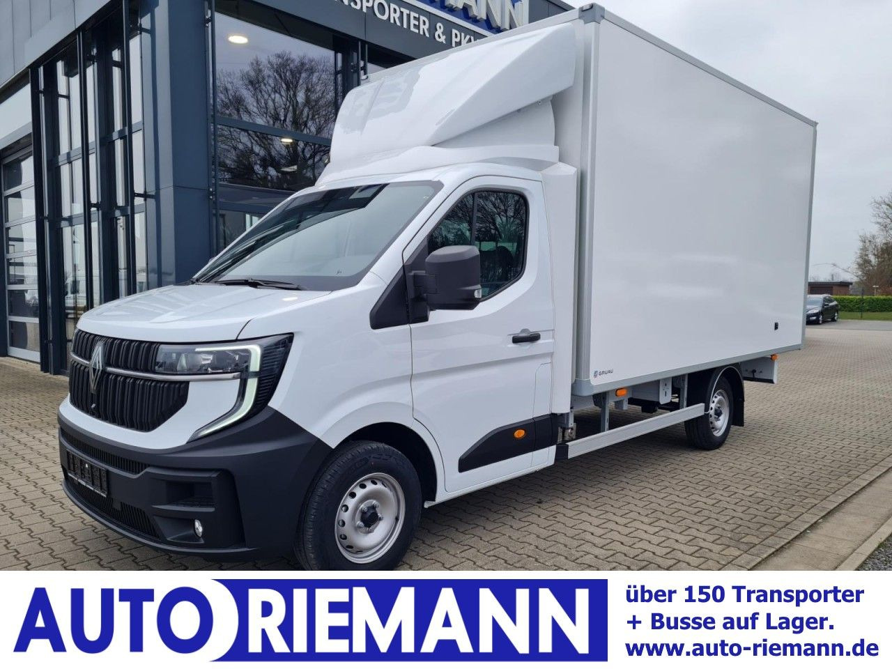 Renault New Master 35 Möbel Koffer KLIMA LUFTFEDER TEMPO - Furgoneta caja cerrada: foto 1 Renault New Master 35 Möbel Koffer KLIMA LUFTFEDER TEMPO - Furgoneta caja cerrada: foto 1