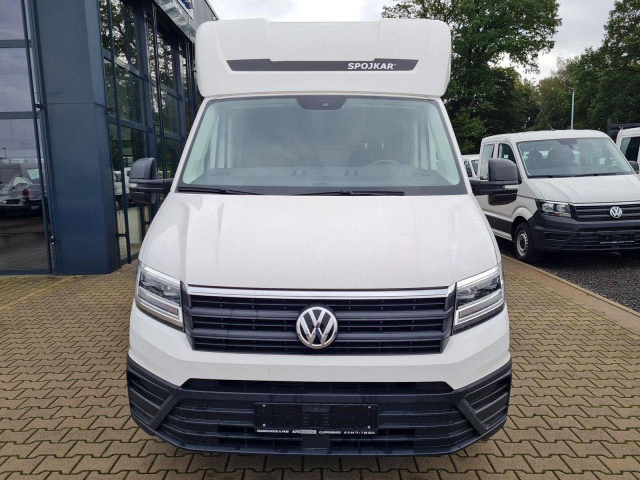 Volkswagen Crafter 35 Pritsche Schlafkabine LED TEMPOMAT - Furgoneta con lona: foto 2 Volkswagen Crafter 35 Pritsche Schlafkabine LED TEMPOMAT - Furgoneta con lona: foto 2