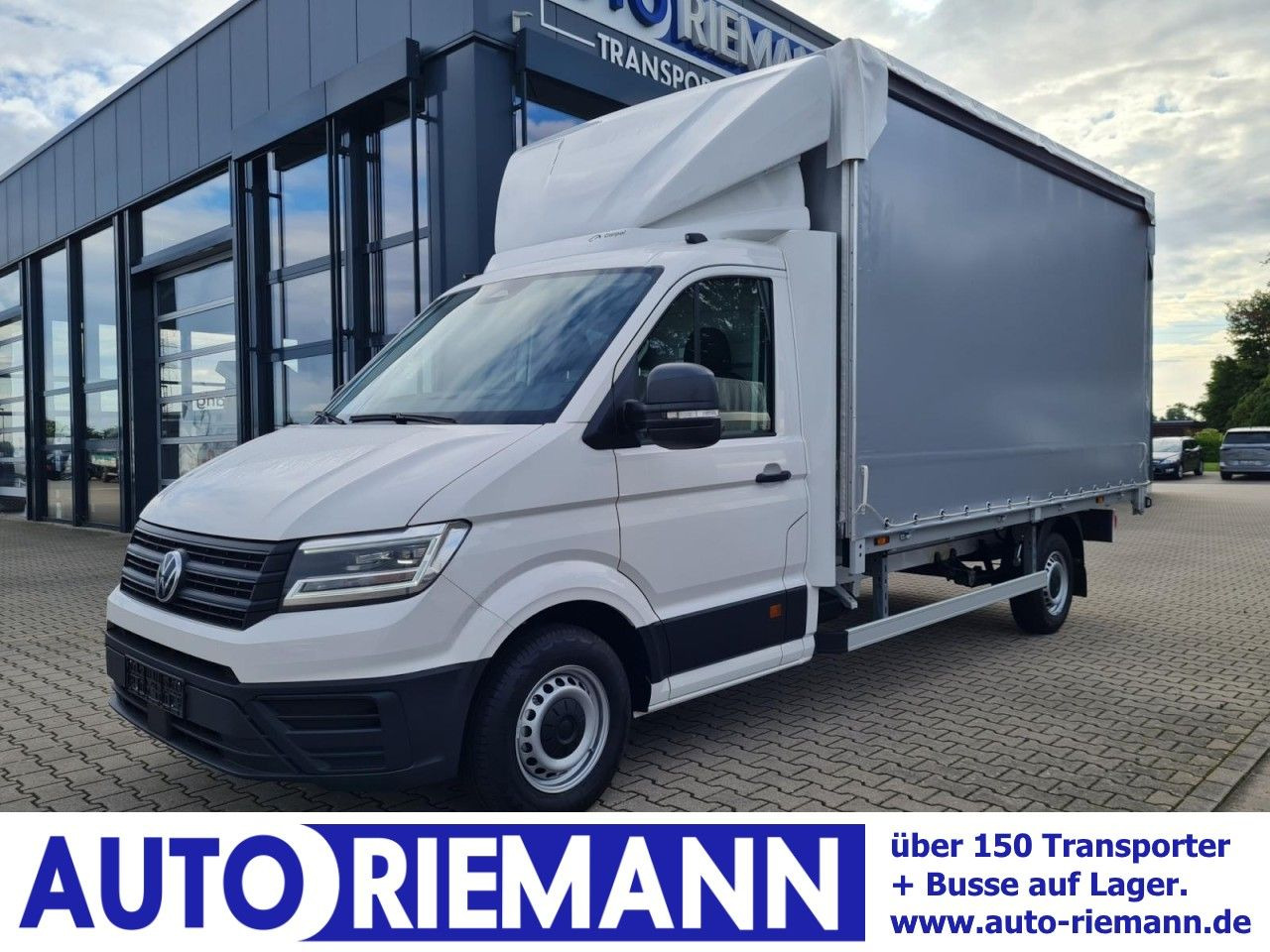 Volkswagen Crafter 35 TDI Pritsche Schiebe Plane ERGO LED T - Furgoneta con lona: foto 1 Volkswagen Crafter 35 TDI Pritsche Schiebe Plane ERGO LED T - Furgoneta con lona: foto 1
