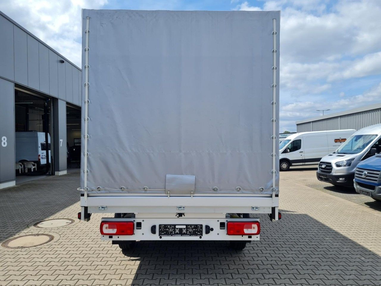 Furgoneta con lona Volkswagen Crafter 35 TDI Pritsche Schiebe Plane LED TEMPOM: foto 12