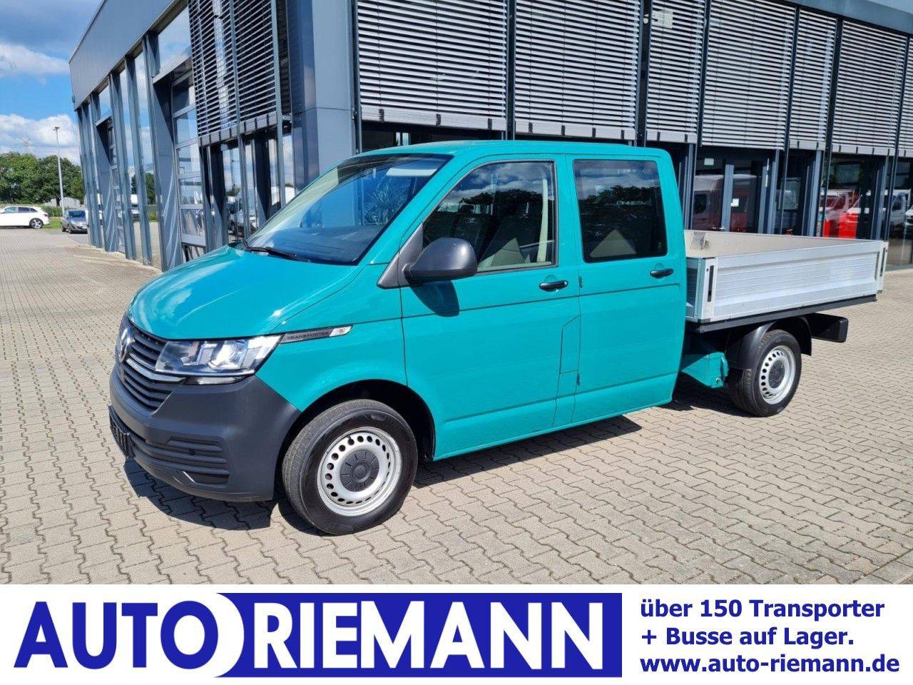Volkswagen T6.1 Pritsche Doka 6-Sitze TDI AHK - Furgoneta caja abierta: foto 1 Volkswagen T6.1 Pritsche Doka 6-Sitze TDI AHK - Furgoneta caja abierta: foto 1