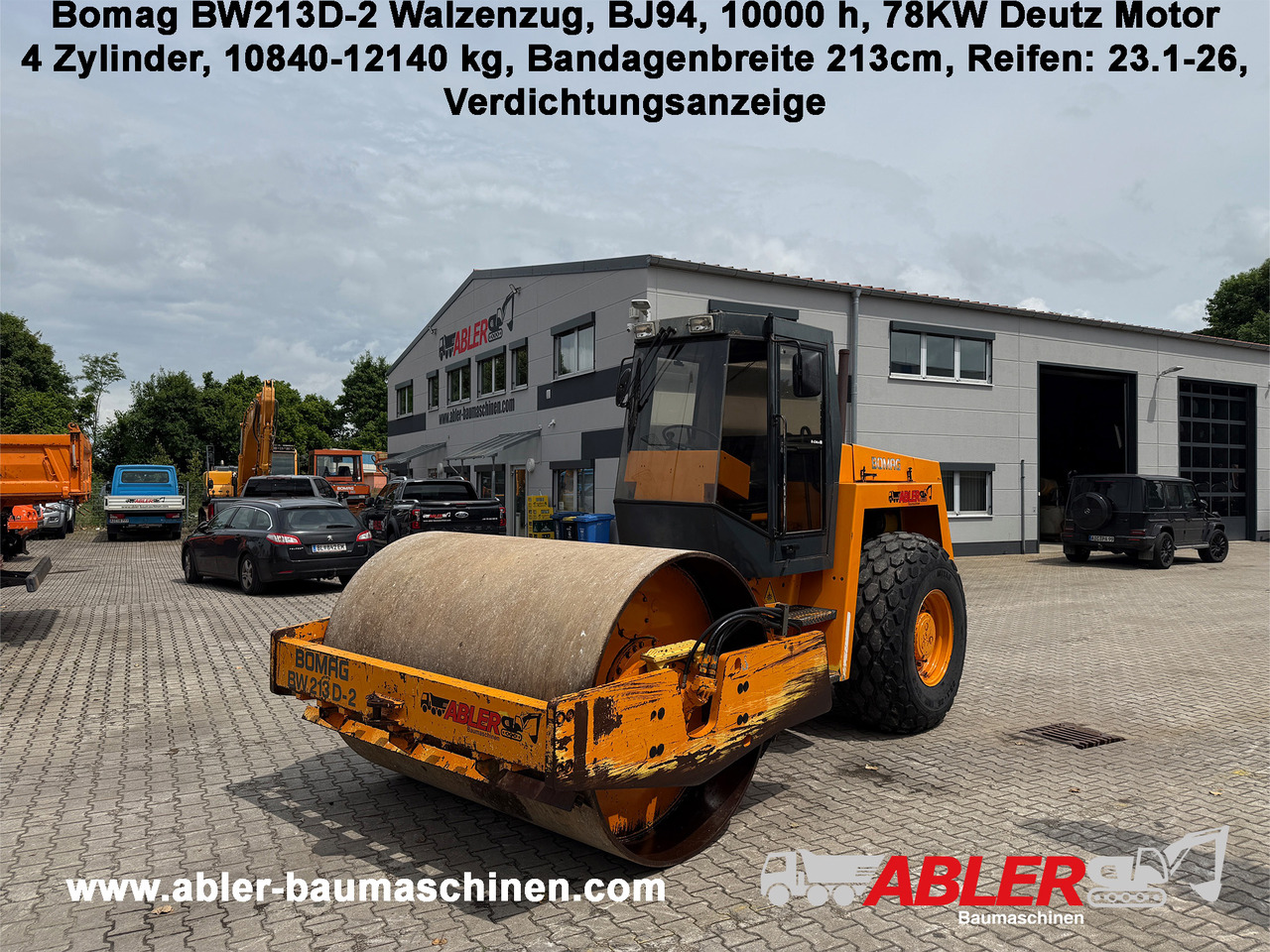 Bomag BW 213D-2 Walzenzug - Compactador: foto 1 Bomag BW 213D-2 Walzenzug - Compactador: foto 1