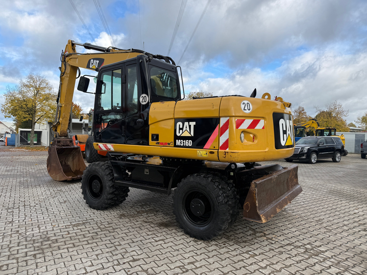 CATERPILLAR M316D Mobilbagger OQ 70/55 Klima - Excavadora: foto 5 CATERPILLAR M316D Mobilbagger OQ 70/55 Klima - Excavadora: foto 5