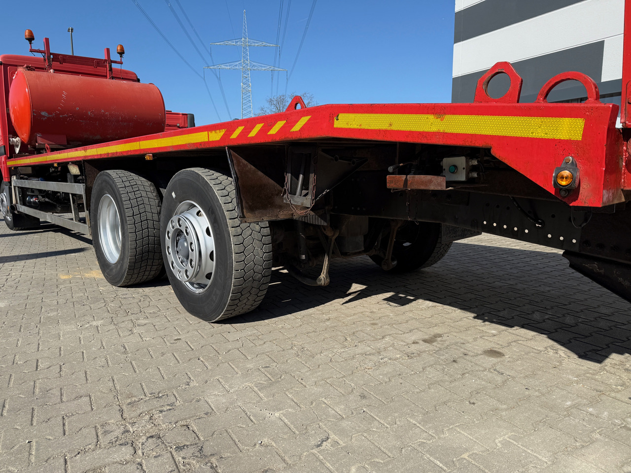 Camión Mercedes-Benz 2540 Actros MP1 Baumaschinentrnasporter: foto 10