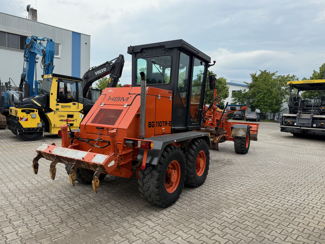 HBM Nobas BG110 TA 2 Grader mit Heckaufreißer GPS - Cargadora de ruedas telescópica: foto 4 HBM Nobas BG110 TA 2 Grader mit Heckaufreißer GPS - Cargadora de ruedas telescópica: foto 4