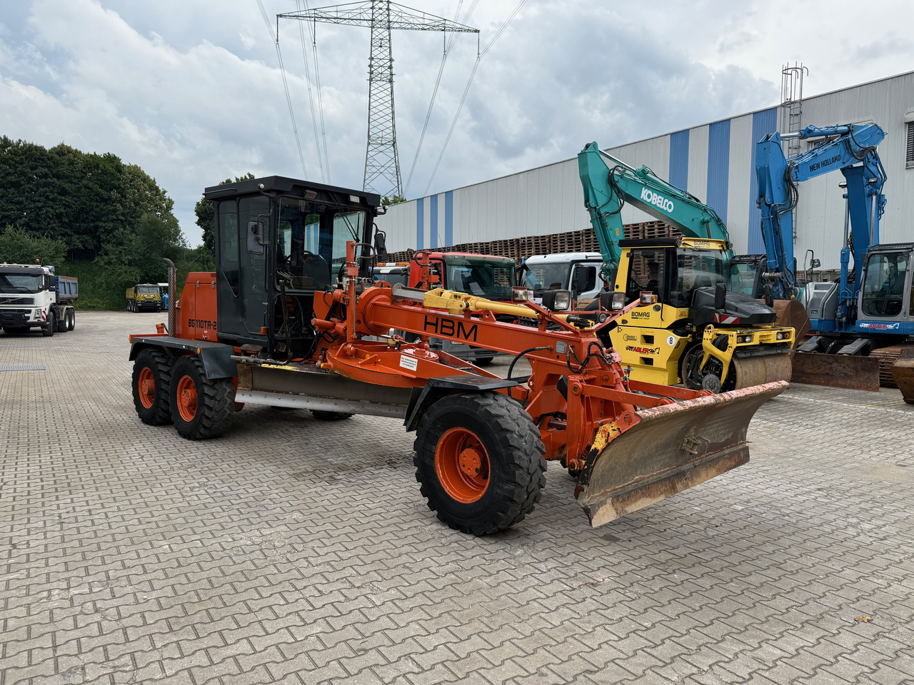 HBM Nobas BG110 TA 2 Grader mit Heckaufreißer GPS - Cargadora de ruedas telescópica: foto 3 HBM Nobas BG110 TA 2 Grader mit Heckaufreißer GPS - Cargadora de ruedas telescópica: foto 3