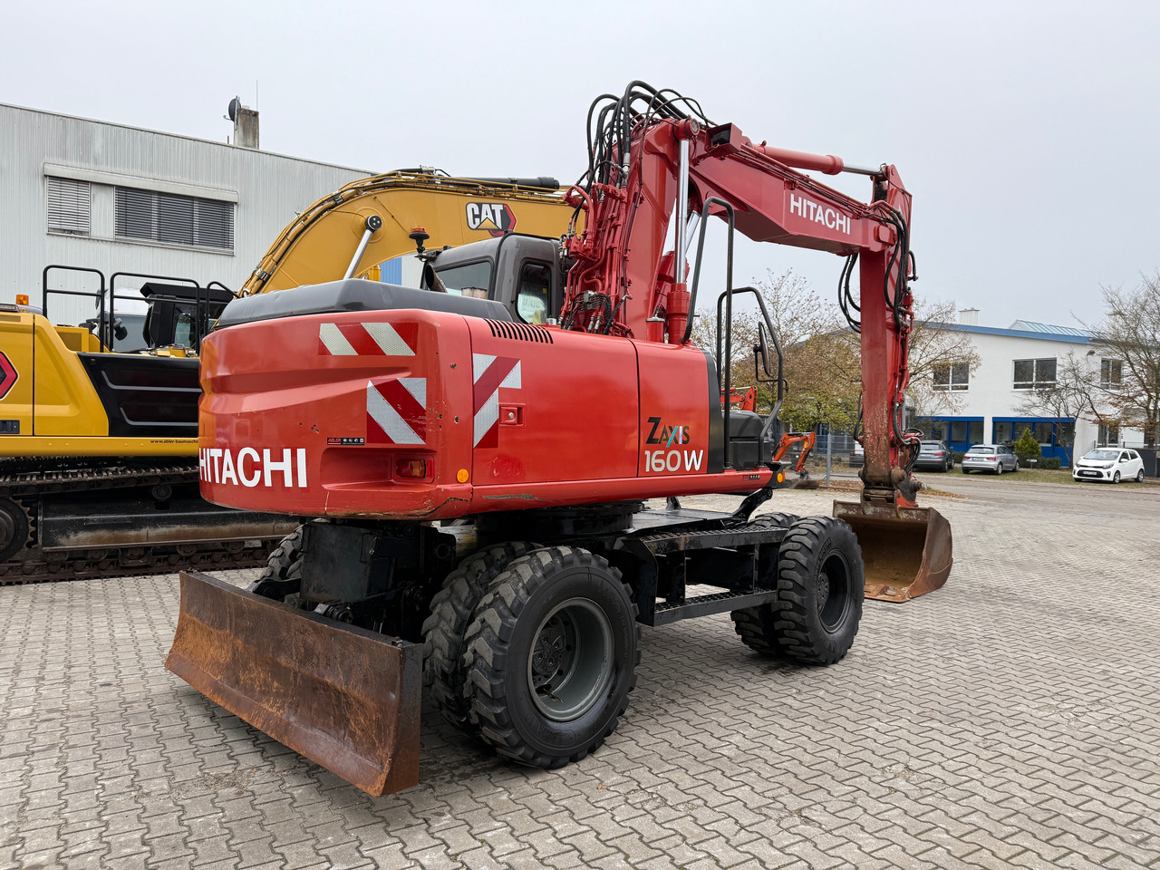 Hitachi ZX 160 W Mobilbagger Klima Zentralschmierung OQ 60-5 - Excavadora de ruedas: foto 4 Hitachi ZX 160 W Mobilbagger Klima Zentralschmierung OQ 60-5 - Excavadora de ruedas: foto 4