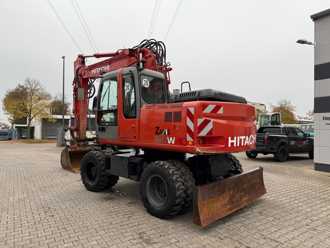 Hitachi ZX 160 W Mobilbagger Klima Zentralschmierung OQ 60-5 - Excavadora de ruedas: foto 5 Hitachi ZX 160 W Mobilbagger Klima Zentralschmierung OQ 60-5 - Excavadora de ruedas: foto 5