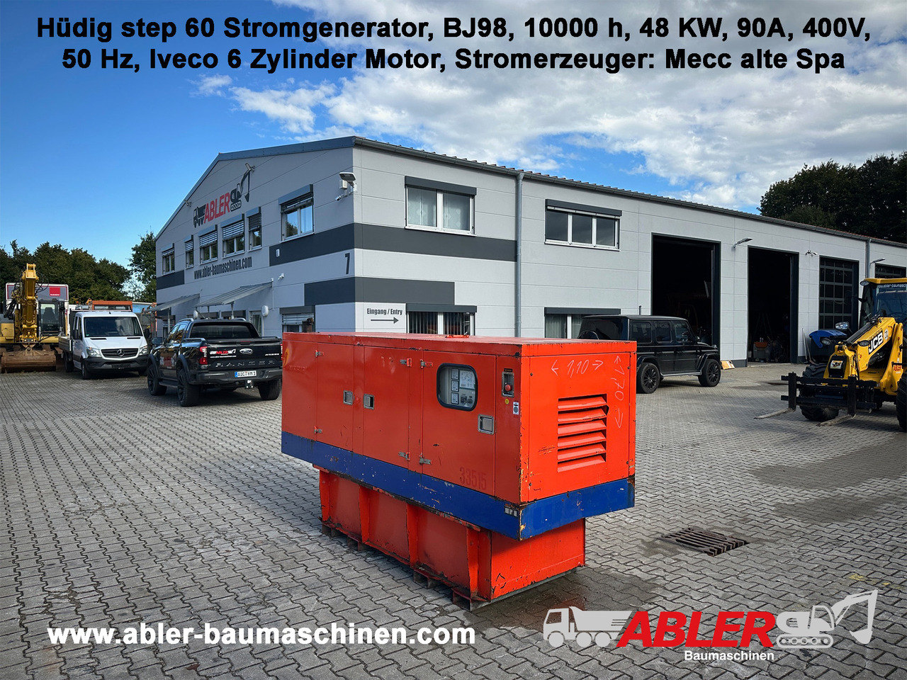 Hüdig Step 60 Stromgenerator 6 Zylinder - Generador industriale: foto 1 Hüdig Step 60 Stromgenerator 6 Zylinder - Generador industriale: foto 1