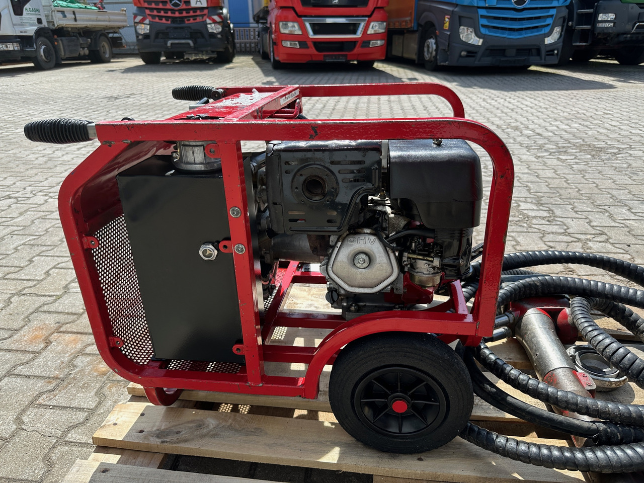 Equipo de construcción Hydraulikaggregat Hycon HPP09 mit Abbruchhammer: foto 10