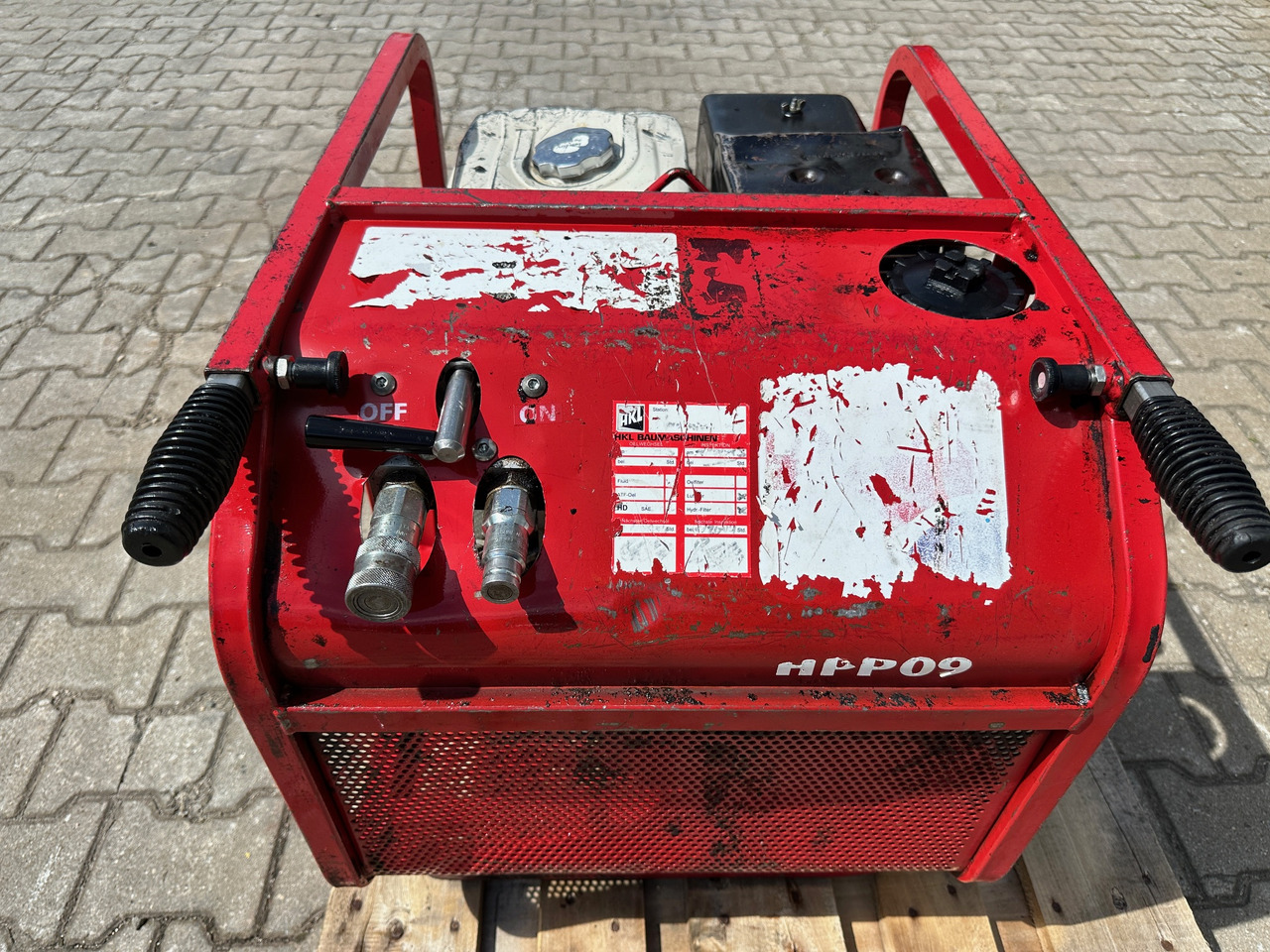 Equipo de construcción Hydraulikaggregat Hycon HPP09 mit Abbruchhammer: foto 11