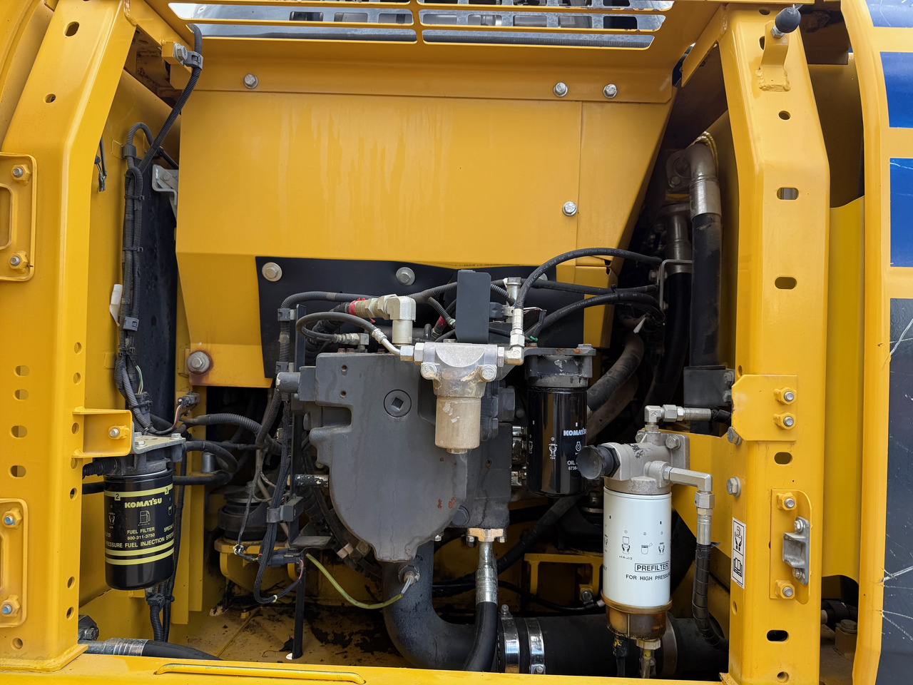 Excavadora Komatsu PC210 LC-10 Kettenbagger MS21 Kamera: foto 16