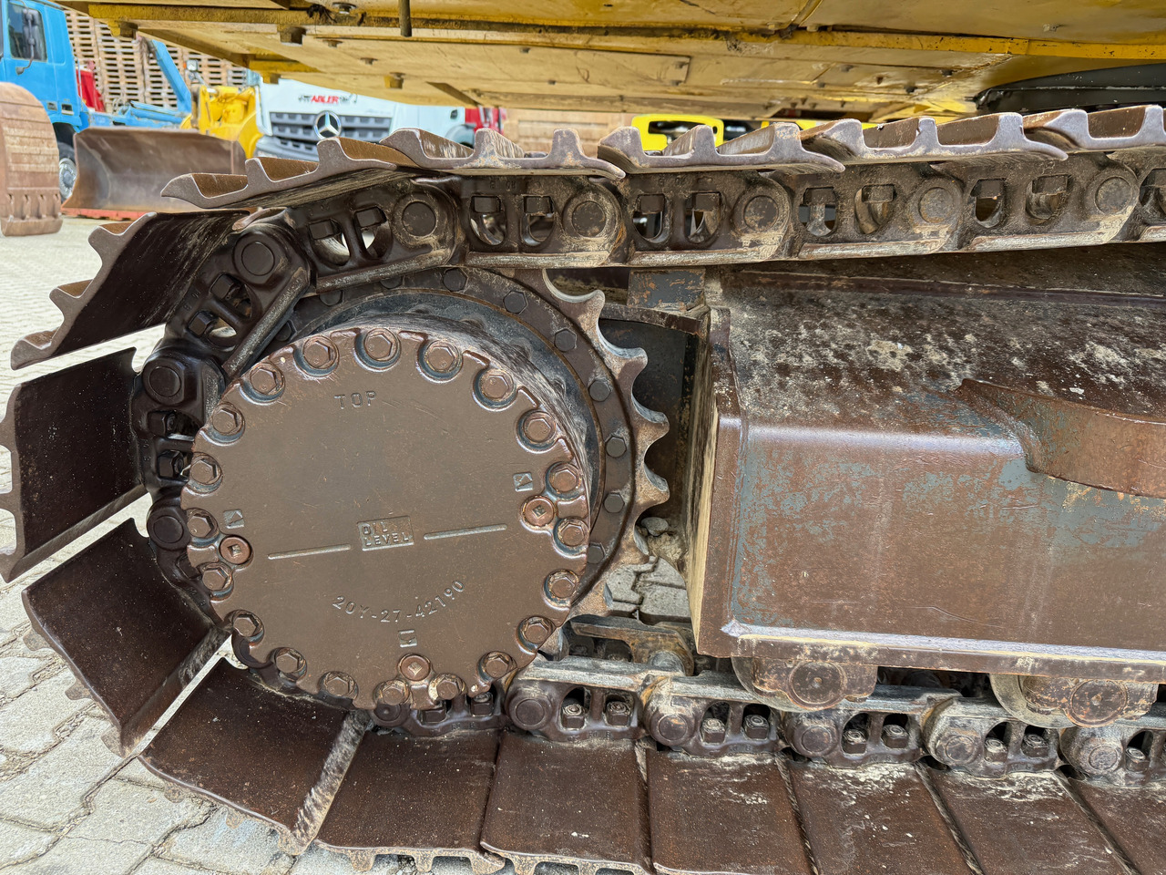 Excavadora Komatsu PC210 LC-10 Kettenbagger MS21 Kamera: foto 17