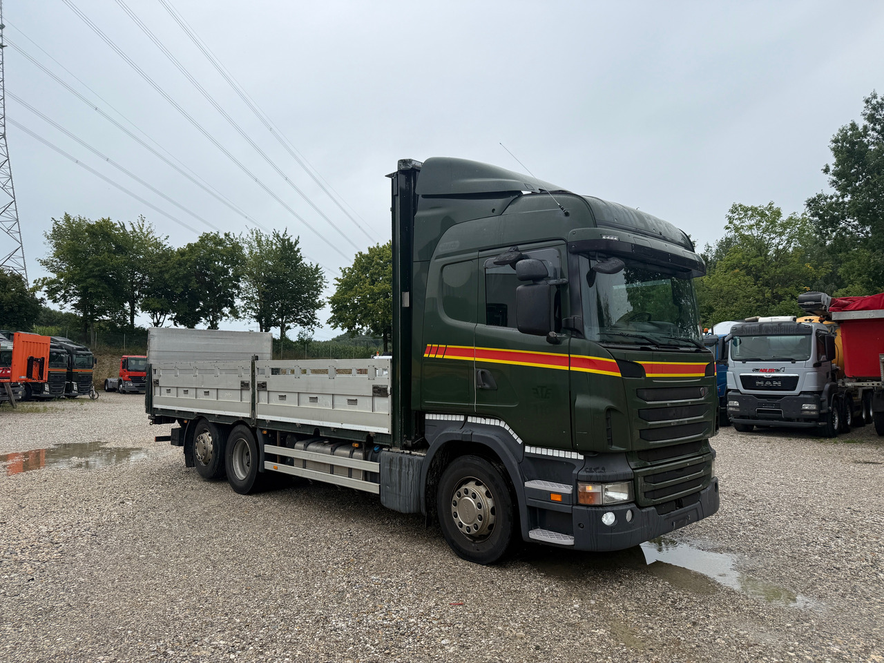 Scania R480 Pritsche mit Ladebordwand AHK - Camión caja abierta, Camión grúa: foto 3 Scania R480 Pritsche mit Ladebordwand AHK - Camión caja abierta, Camión grúa: foto 3