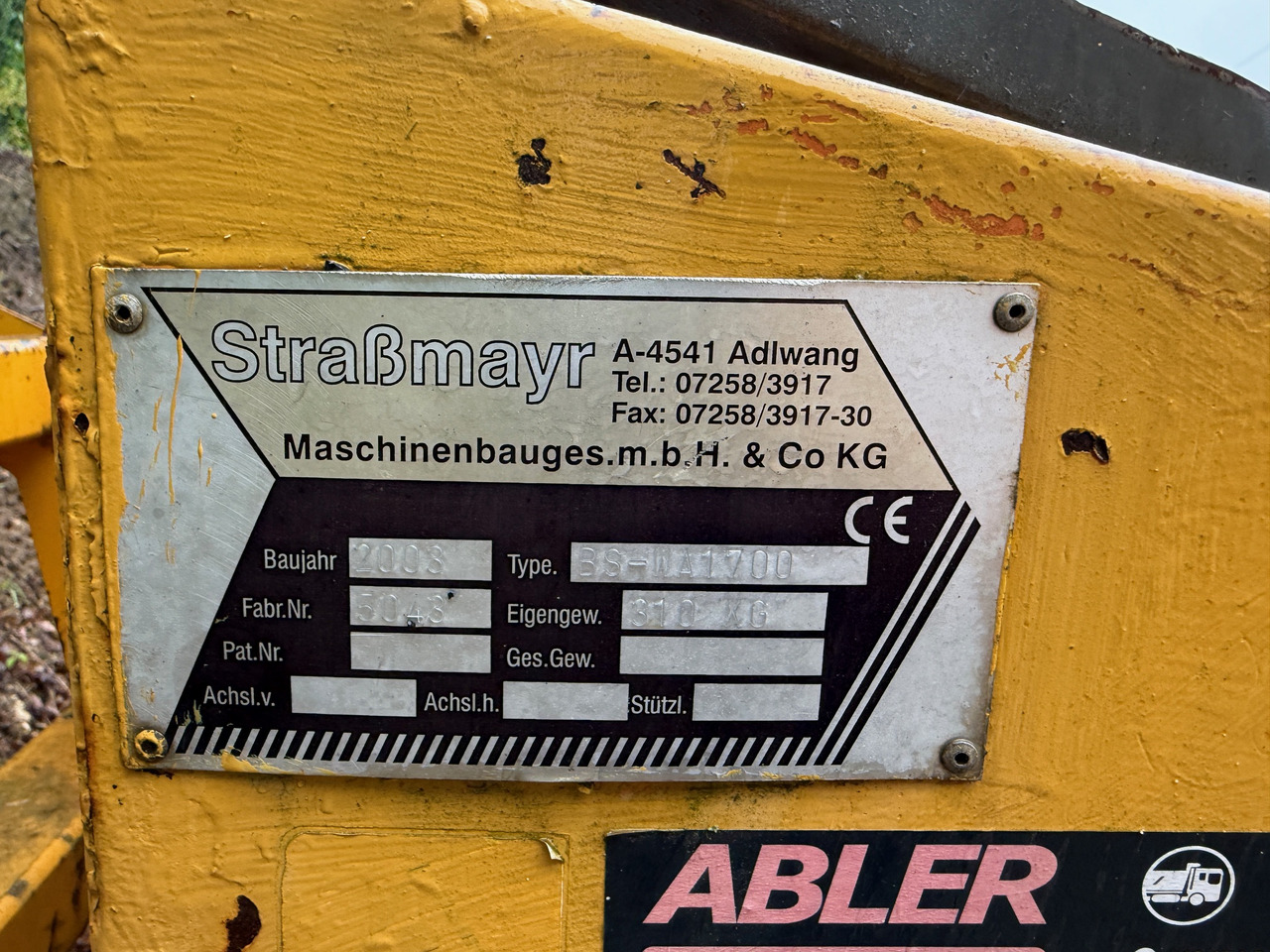 Splitstreuer 160 cm Straßmayr BS-WA 1700 Hamm DV8 - Esparcidor de sal: foto 5 Splitstreuer 160 cm Straßmayr BS-WA 1700 Hamm DV8 - Esparcidor de sal: foto 5