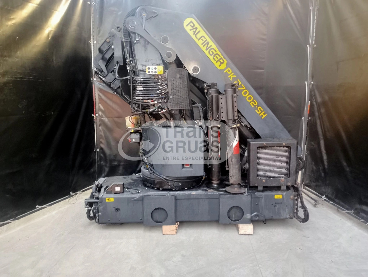 Grúa Palfinger PK 27002 SH - Grúa para camión para Camión: foto 1 Grúa Palfinger PK 27002 SH - Grúa para camión para Camión: foto 1