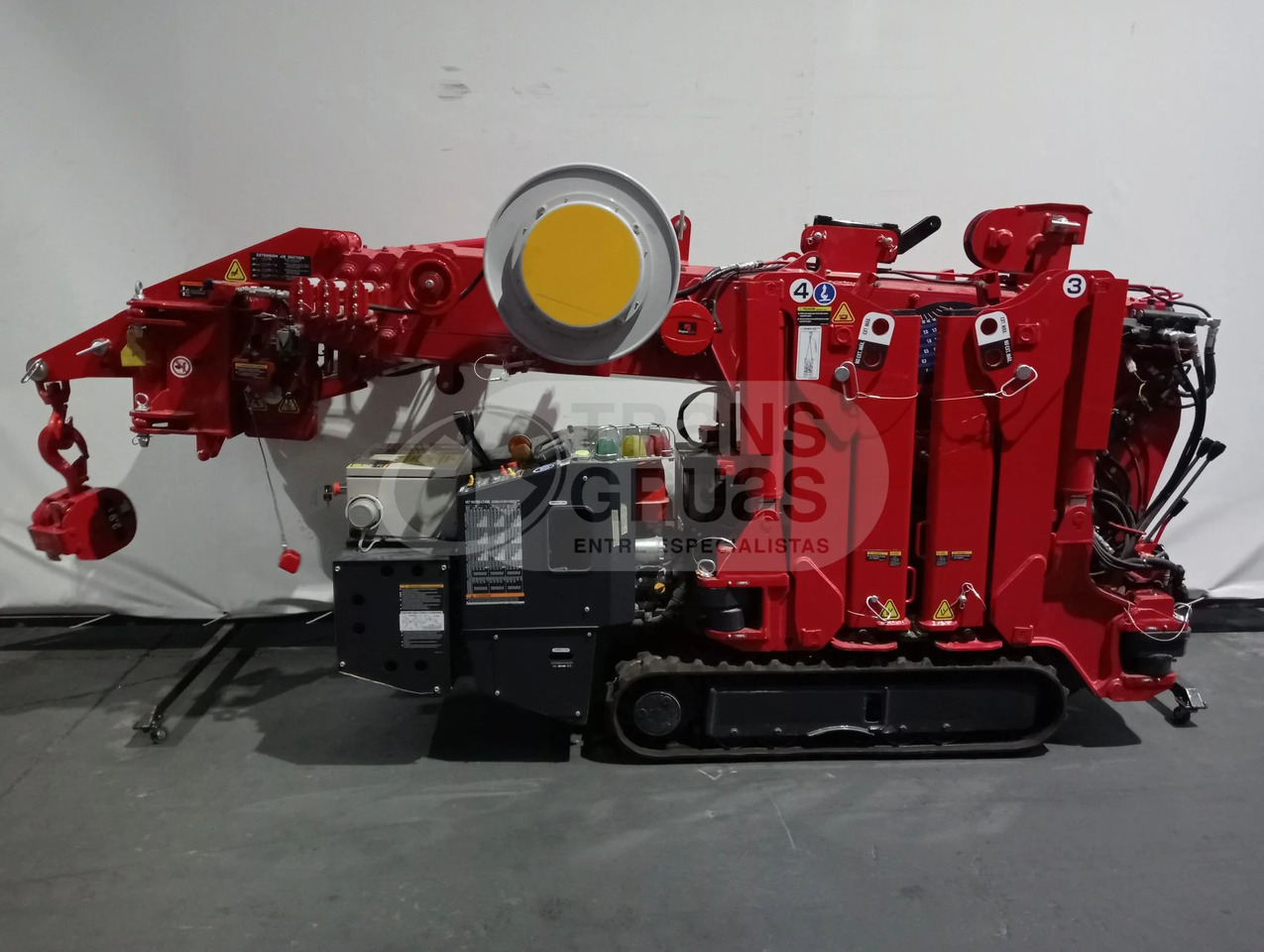 Minigrua sobre orugas UNIC URW-295CP2E - Minigrúa: foto 4 Minigrua sobre orugas UNIC URW-295CP2E - Minigrúa: foto 4