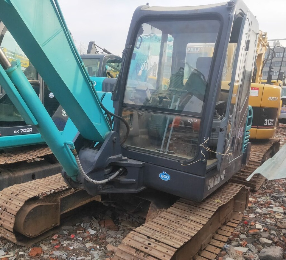 Kobelco SK60 with Swing Boom - Miniexcavadora: foto 3 Kobelco SK60 with Swing Boom - Miniexcavadora: foto 3