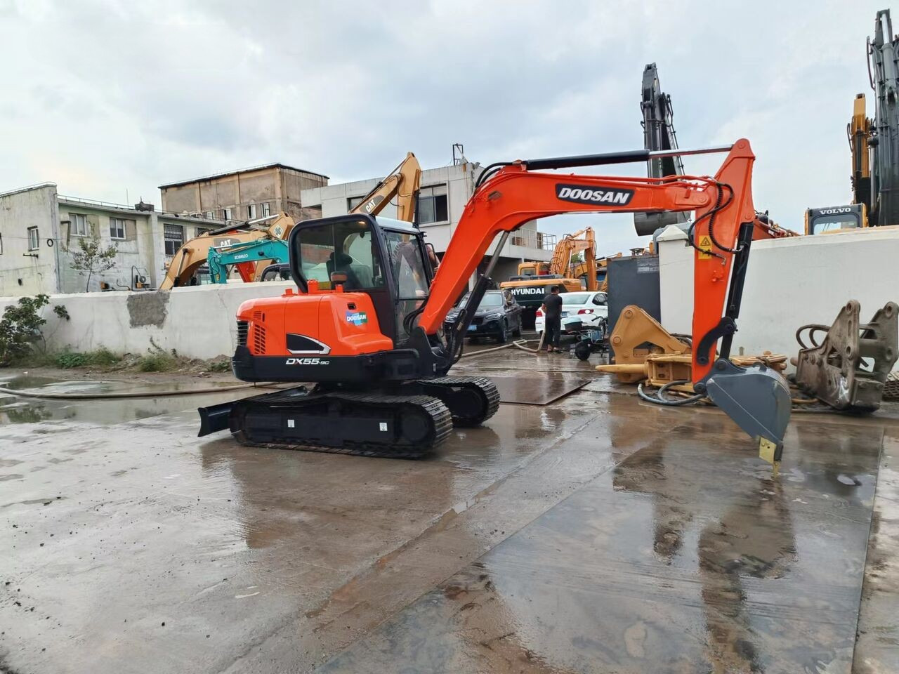DOOSAN DX55-9C - Miniexcavadora: foto 5 DOOSAN DX55-9C - Miniexcavadora: foto 5