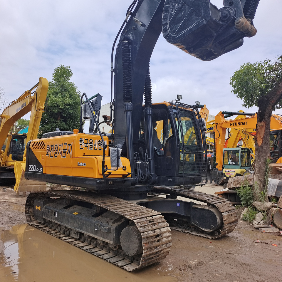 HYUNDAI 220 LC - 9S 220LC-9T - Excavadora de cadenas: foto 5 HYUNDAI 220 LC - 9S 220LC-9T - Excavadora de cadenas: foto 5