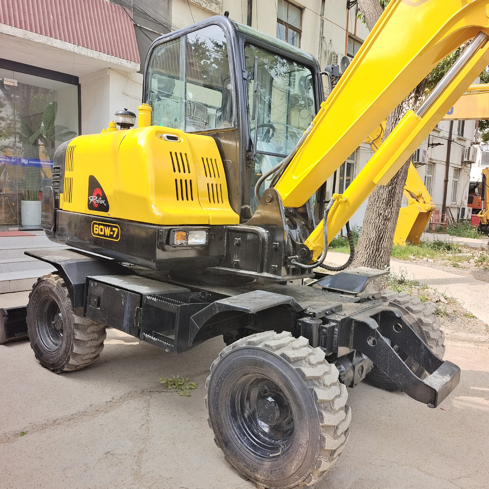 HYUNDAI R60W-7 - Excavadora de ruedas: foto 5 HYUNDAI R60W-7 - Excavadora de ruedas: foto 5