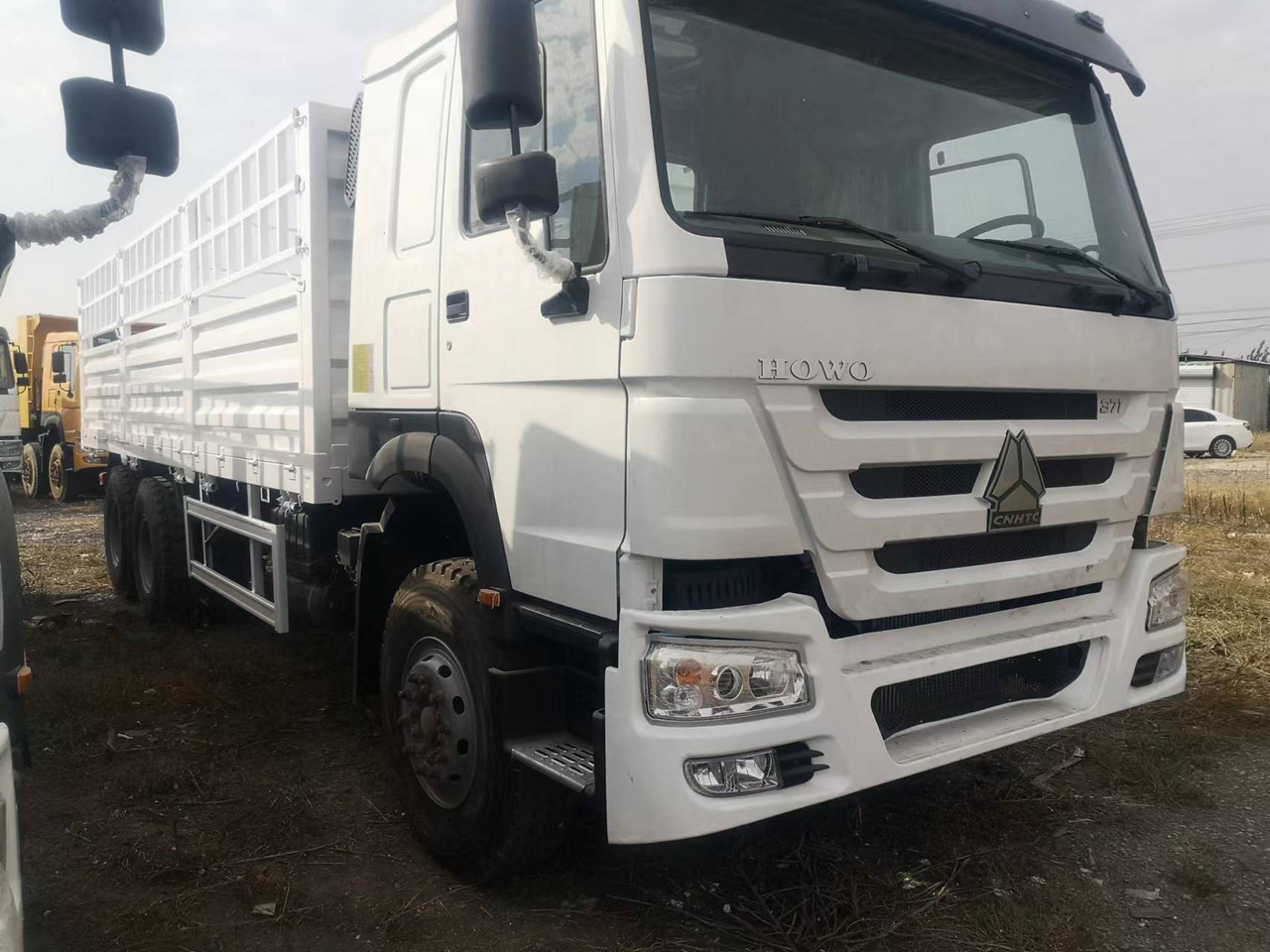 SINOTRUK HOWO DUMP TRUCK LIVESTOCK TRUCK WITH FENCE 371 380 400 420 460 HP - Camión transporte de ganado: foto 3 SINOTRUK HOWO DUMP TRUCK LIVESTOCK TRUCK WITH FENCE 371 380 400 420 460 HP - Camión transporte de ganado: foto 3