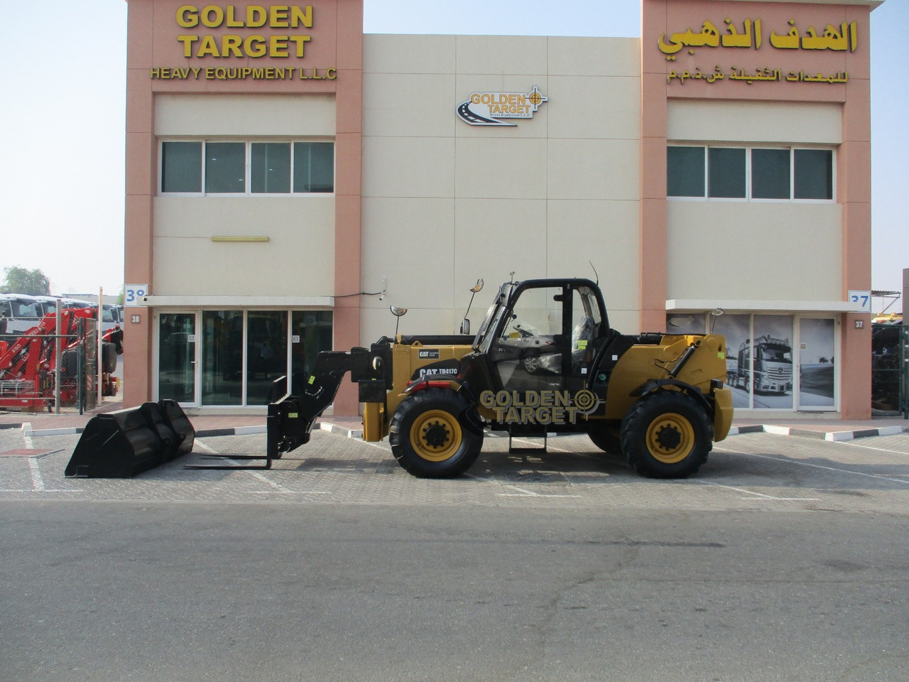 Manipulador telescópico Caterpillar TH417 Telehandler: foto 6