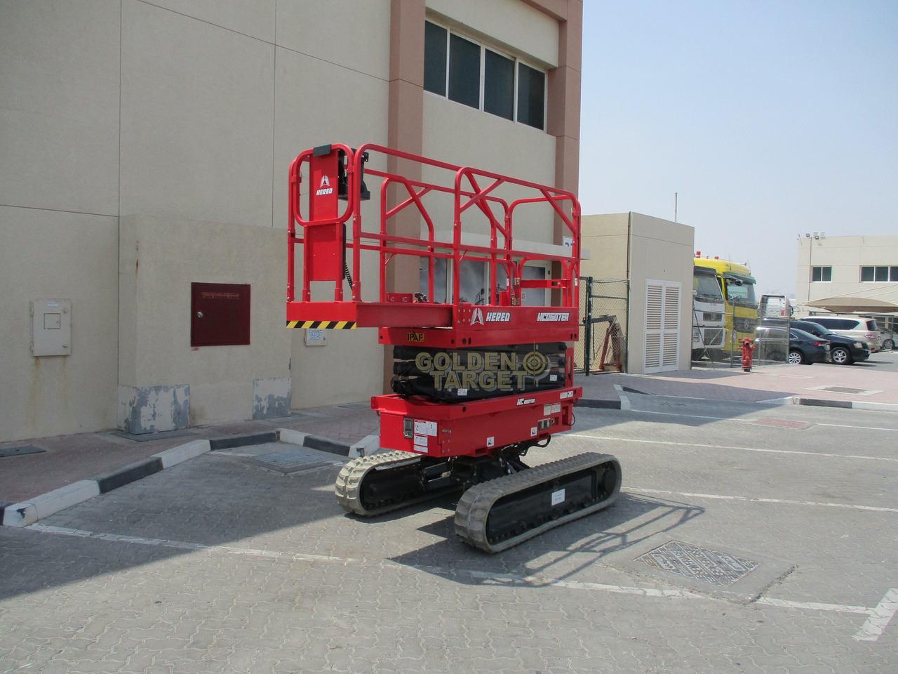 Plataforma de tijeras nuevo Hered HC0607EA Auto Level Crawler Scissor Lift: foto 7
