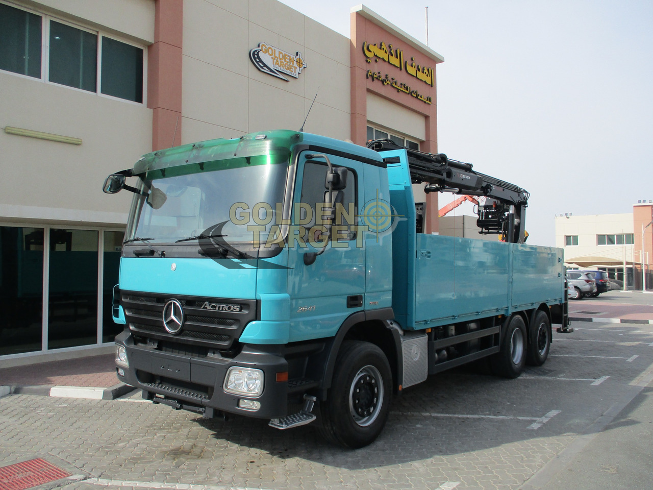 Mercedes-Benz Actros 2641 - Camión caja abierta, Camión grúa: foto 2 Mercedes-Benz Actros 2641 - Camión caja abierta, Camión grúa: foto 2