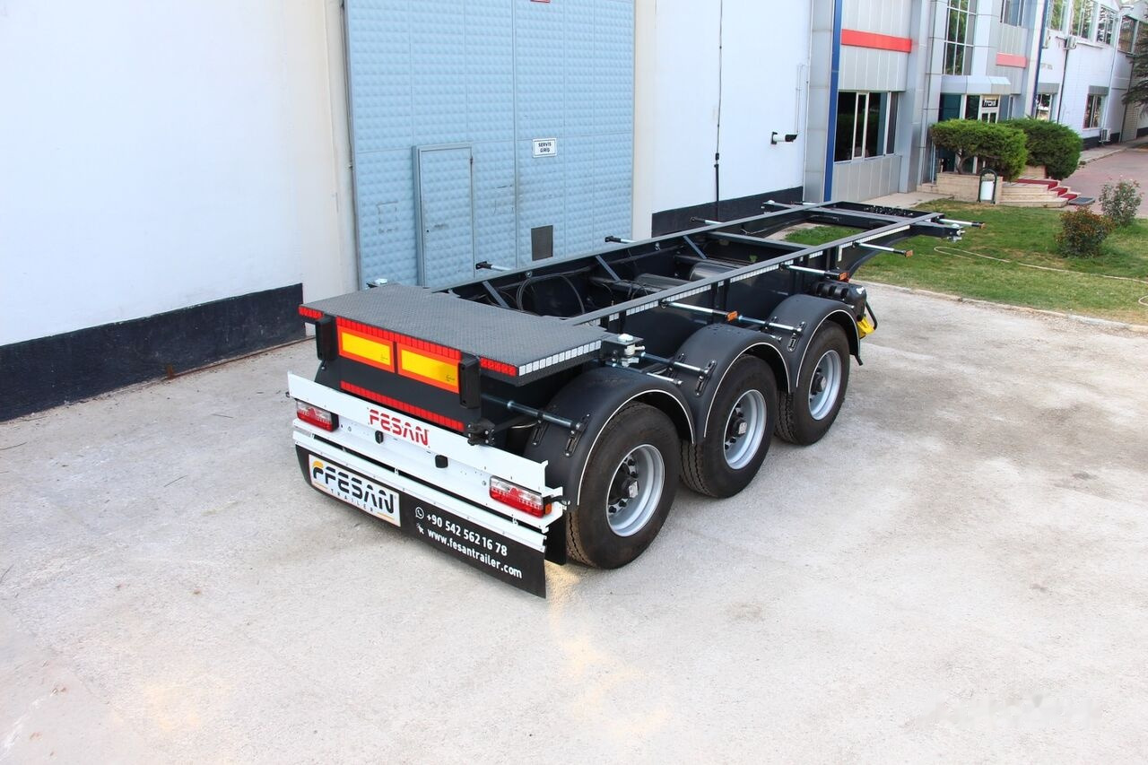 Fesan CONTAINER CARRIER CHASSIS 20 FEET, 30 FEET, 40 FEET, 40 FEET HC - Semirremolque portacontenedore/ Intercambiable: foto 1 Fesan CONTAINER CARRIER CHASSIS 20 FEET, 30 FEET, 40 FEET, 40 FEET HC - Semirremolque portacontenedore/ Intercambiable: foto 1