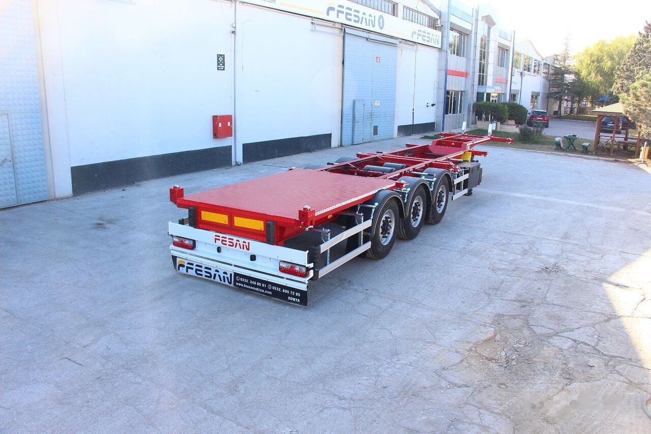 Fesan CONTAINER CARRIER CHASSIS 20 FEET, 30 FEET, 40 FEET, 40 FEET HC, - Semirremolque portacontenedore/ Intercambiable: foto 1 Fesan CONTAINER CARRIER CHASSIS 20 FEET, 30 FEET, 40 FEET, 40 FEET HC, - Semirremolque portacontenedore/ Intercambiable: foto 1