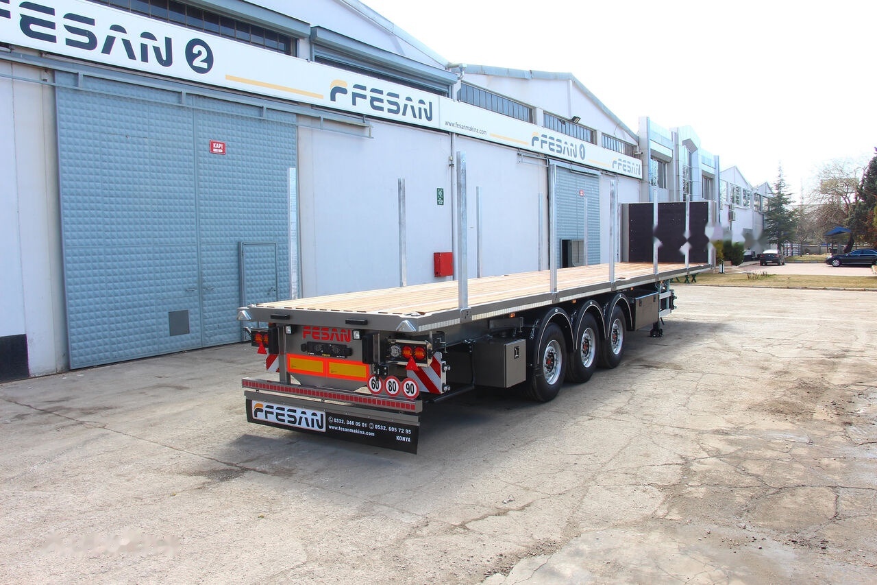 Fesan NEW PLATFORM SEMI-TRAILER FE-PLT-03 - Semirremolque plataforma/ Caja abierta: foto 1 Fesan NEW PLATFORM SEMI-TRAILER FE-PLT-03 - Semirremolque plataforma/ Caja abierta: foto 1