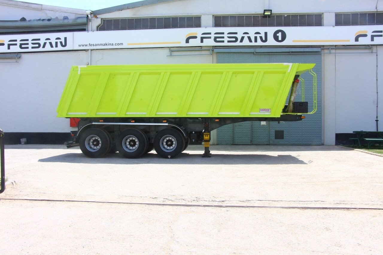 Fesan ROCK TYPE SQUARE HARDOX TIPPER - Semirremolque volquete: foto 1 Fesan ROCK TYPE SQUARE HARDOX TIPPER - Semirremolque volquete: foto 1
