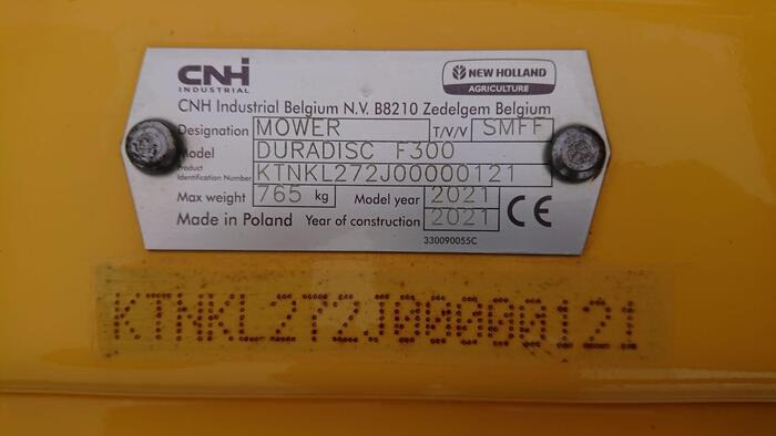 New Holland DuraDisc F 300 - Segadora: foto 5 New Holland DuraDisc F 300 - Segadora: foto 5