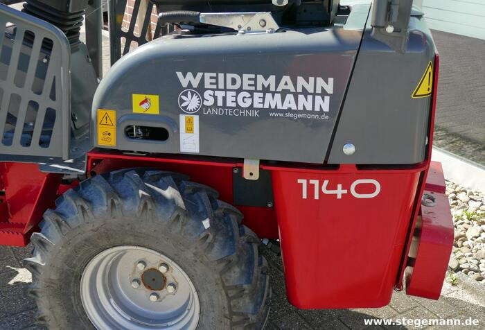 Weidemann 1140 - Cargadora articulada: foto 4 Weidemann 1140 - Cargadora articulada: foto 4
