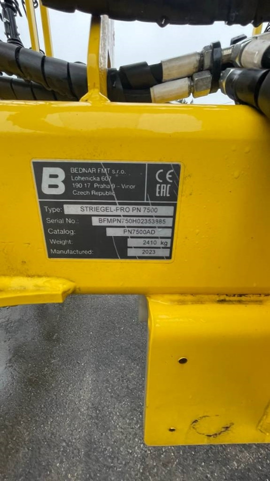 Bednar Striegel PN 7500 - Grada de púas: foto 2 Bednar Striegel PN 7500 - Grada de púas: foto 2