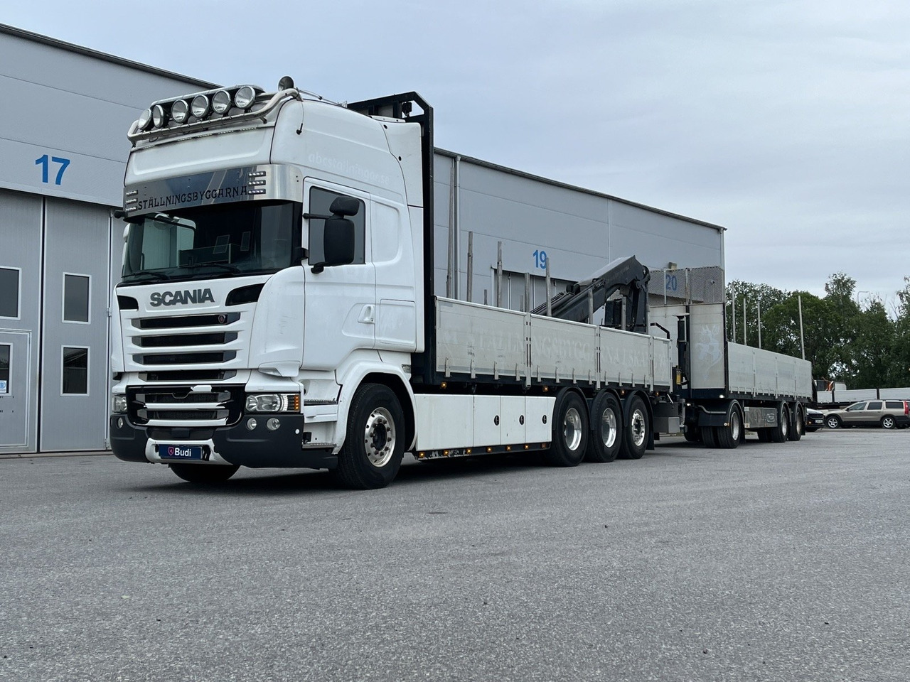 Ekipage Scania R520LB 8X4*4HNB -2016 | Tyllis 3pva - Camión caja abierta, Camión grúa: foto 1 Ekipage Scania R520LB 8X4*4HNB -2016 | Tyllis 3pva - Camión caja abierta, Camión grúa: foto 1