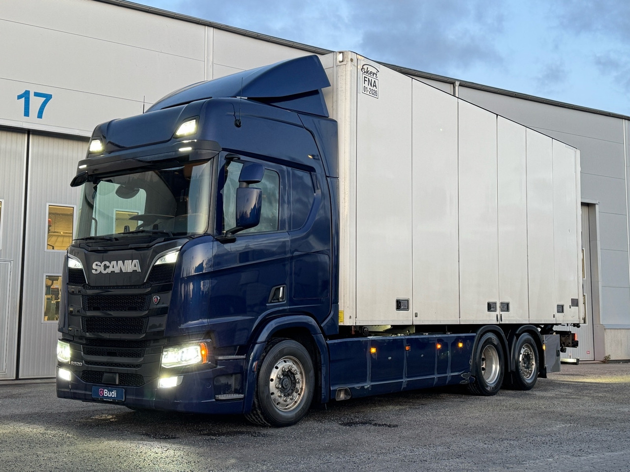 Kylbil Scania R520 B 6X2*4 NB -2019 | FNA - Camión caja cerrada: foto 1 Kylbil Scania R520 B 6X2*4 NB -2019 | FNA - Camión caja cerrada: foto 1