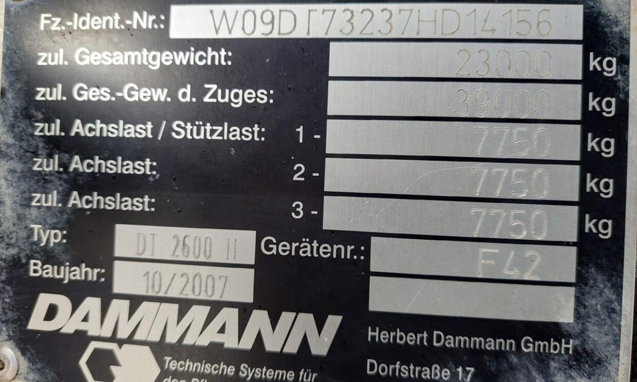 Leasing para Dammann DTPA 8036 Dammann DTPA 8036: foto 14