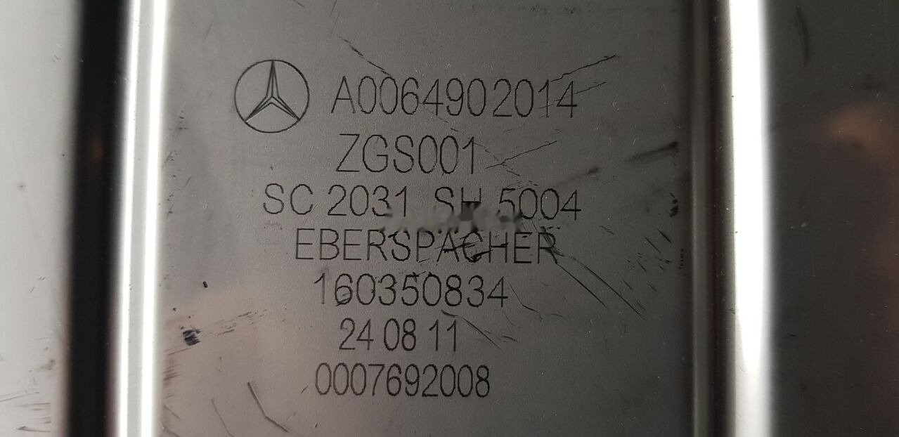 Eberspächer SC 2031 SH 5004 Mercedes-Benz ACTROS MB2 - Convertidor catalítico para Camión: foto 5 Eberspächer SC 2031 SH 5004 Mercedes-Benz ACTROS MB2 - Convertidor catalítico para Camión: foto 5