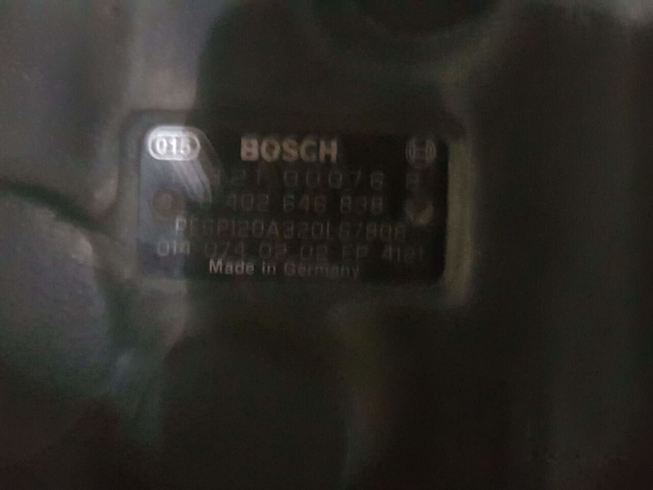 Mercedes-Benz ATEGO,ACTROS truck - Bomba de combustible para Camión: foto 4 Mercedes-Benz ATEGO,ACTROS truck - Bomba de combustible para Camión: foto 4