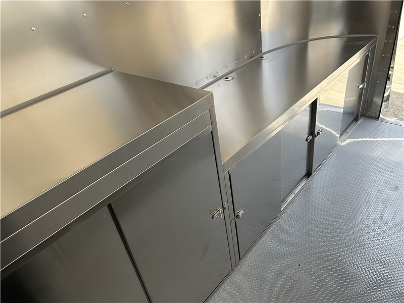 Remolque venta ambulante nuevo BBQ Burger Food Truck  Pizza Food Trailer: foto 14